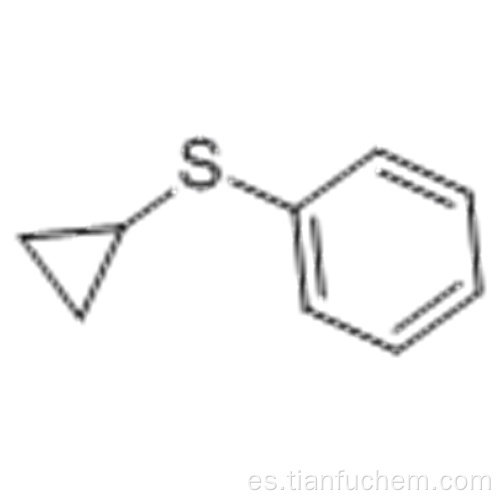 Benceno, (57191174, ciclopropiltio) - CAS 14633-54-6